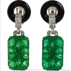 Kenneth Jay Lane clip on earrings NWOT
